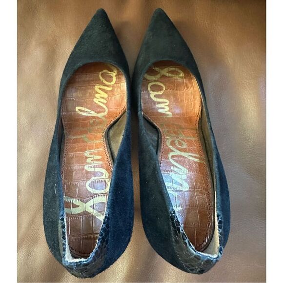 Sam Edelman Portney Suede Pumps - Picture 3 of 9